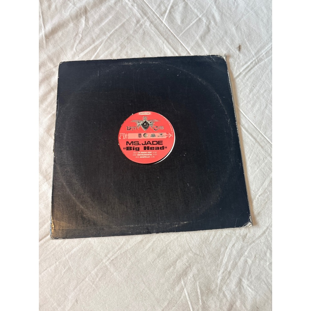 Beat Club Ms. Jade Big Head 12" Vinyl Single 2002 Black Timbaland 1086